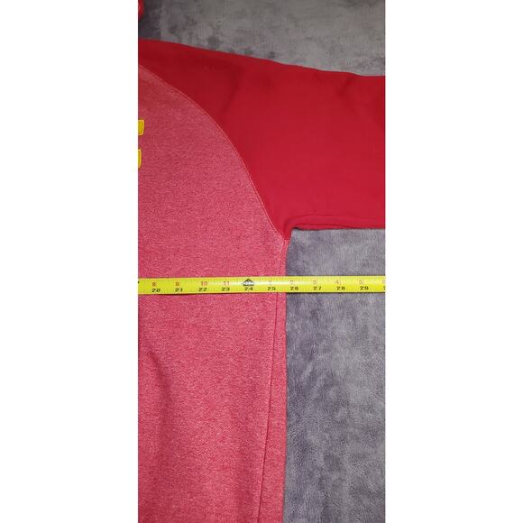 Champion USC Trojans Sz XL Hoodie Sweatshirt Adult Red Champs University C27 - Picture 3 of 8